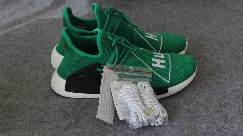 Original Pharrell x adidas NMD Human Race Green